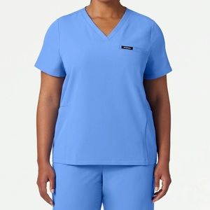 Ciel blue Jaanuu scrub top
